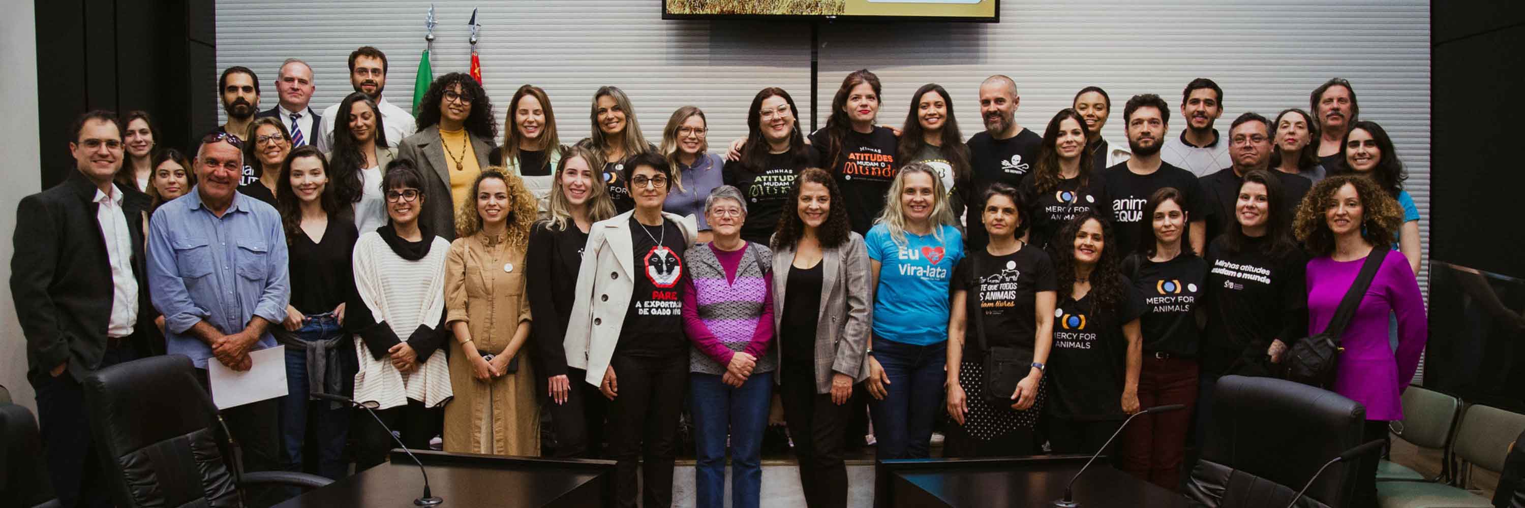 Animal Equality Brazil held a public hearing at the São Paulo State Assembly