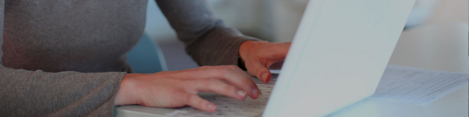 Typing on a computer