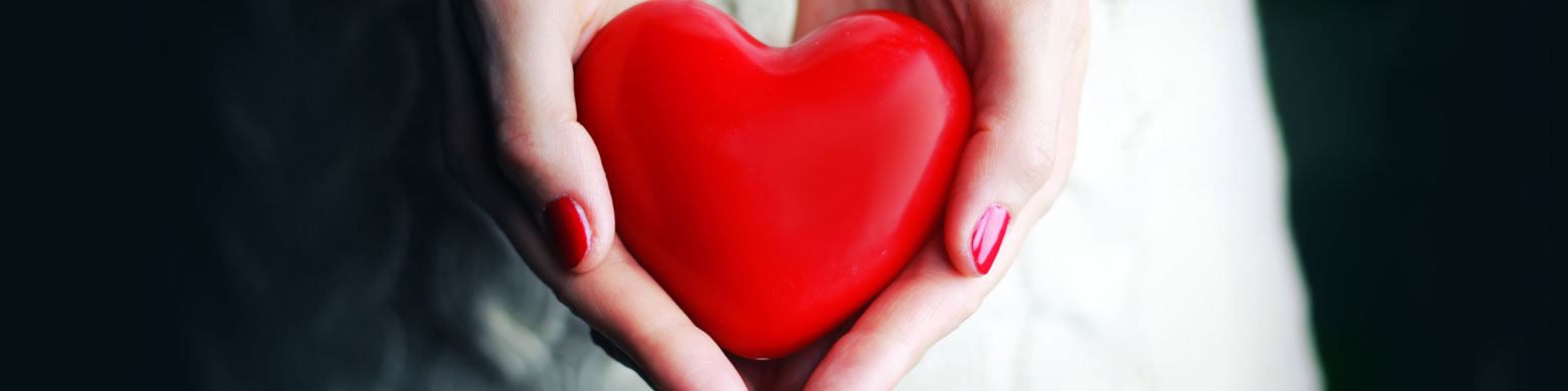 Heart symbolizing support