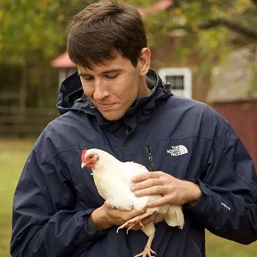Parker, Animal Equality volunteer