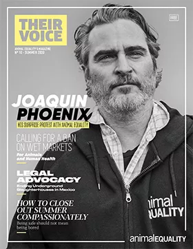 Cover of Their Voice - Animal Equality's Magazine number 10